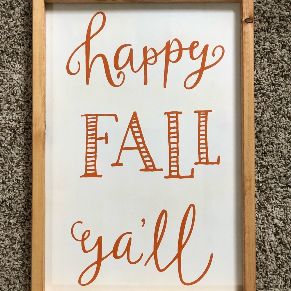 Homemade Sign